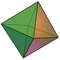 正八面体 （柏拉图立体） 双四角锥