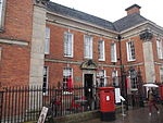 Post Office and attached Railings and Gate