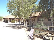 The Cattle Track Complex. The complex was built during the period of 1937 to1940. It is located at 6105-6207 N. Cattle Track Road. It is listed in the Scottsdale Historic Register.