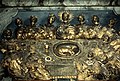 Sculpture of the Last Supper with 13 disciples, 18th century