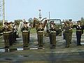 The military band of the 79th Guards Motorized Rifle Regiment