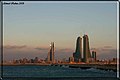 The Harbour and the Bahrain World Trade Centre