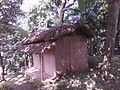 A hut inside Srimanta Sankardev Kalakhetra