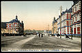 Late Meiji era view of Babasaki-dori Avenue