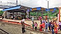 Platforms of Bangaon railway station