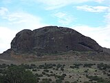 Picacho Peak, a view from the west