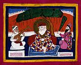 Guru Nanak with Bhai Bala and Bhai Mardana