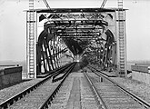 The bridge with two rails (starting from the 1880s; 1953)