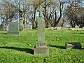 Oldest grave in Calvary Cemetery, Cleveland, OH