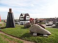 Art on the sea dike