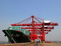 ME4. Jawaharlal Nehru Trust Port in Navi Mumbai, India. One of the biggest ports in India. The port handles cargo traffic mostly originating from or destined for Maharashtra, Madhya Pradesh, Gujarat, Karnataka, as well as most of North India.