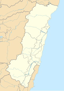 HUN is located in Hualien County