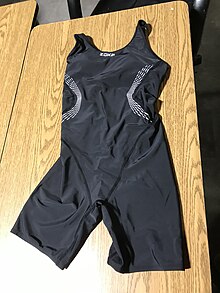 A kneeskin swimsuit