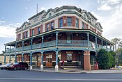 The 1925 Winsome Hotel in Lismore, NSW, photographed in 2023
