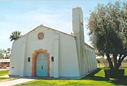 Different view of the St Thomas Mission Church.