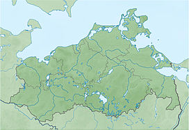 Bakelberg is located in Mecklenburg-Vorpommern