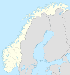 Map showing the location of Harøya Wetlands System