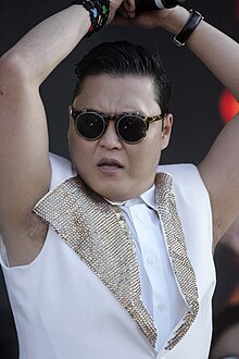 Psy performing Future Music Festival in Sydney, March 9, 2013