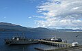 Naval base of Puerto Williams.