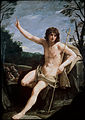 圭多·雷尼《旷野中的施洗者约翰》，约1636至1637年，现藏于杜尔维治美术馆