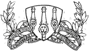 Royal Arsenal's first crest, adopted in 1888, two years after the formation of the club