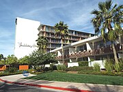 The Hotel Valley Ho was built during the period of 1956 to1958. It is located at 6850 E Main Street. It is listed in the Scottsdale Historic Register.