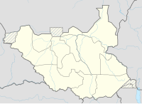Juba is located in South Sudan