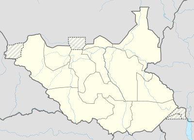 Location map South Sudan