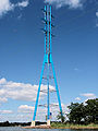 Colorful "設計師" tower titled Steps of Antti（英语：Antti Nurmesniemi） in Finland