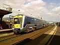 The 12.52 to Londonderry leaves Yorkgate railway station on a Whitehead Bound service in 2006