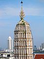 A seven-pronged trishula on top of Wat Arun, also known as the "trident of Shiva"[10].