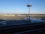 The observation deck of Terminal 2