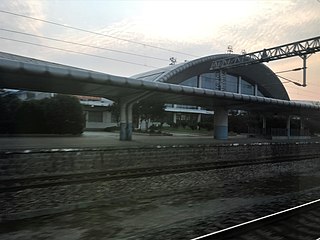 View of Huarong Station