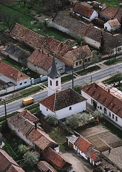 Aerial photo of Dáka