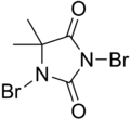 Skeletal formula of DBDMH