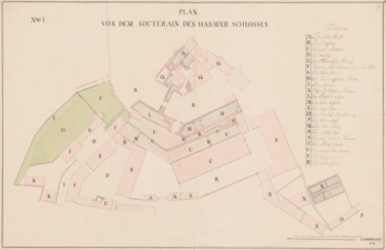 Plan of the ground floor