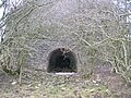 The eye of a more recent lime kiln