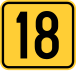 State Road 18 shield}}