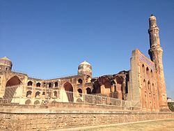 Mahmud Gawan Madrasa was built by Mahmud Gawan, the Shia scholar and Vizier, in 1460.