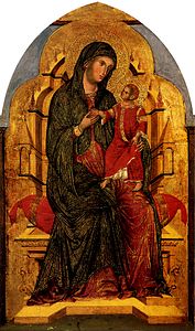 Veneziano's Madonna Enthroned