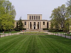 Pattee Library and mall at Penn State.