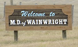 Welcome sign