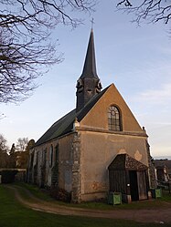 The church in Crécy-Couvé