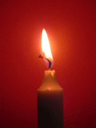 A candle's flame