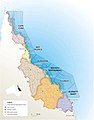 Image 5Catchments along the Great Barrier Reef (from Environmental threats to the Great Barrier Reef)