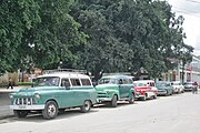 Classic automobiles in Colón