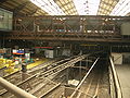 地铁站（上方）和RER轨道（下方）