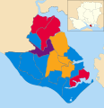 2014 results map