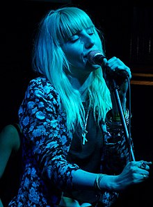 Barber-Way performing with White Lung in South by Southwest, 2013