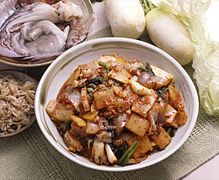 Stir-fried octopus